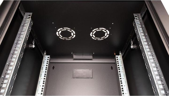 Actual product image Roline 19-inch wall-mounted housing Pro 16 U (16 RU, 19 inch rack)