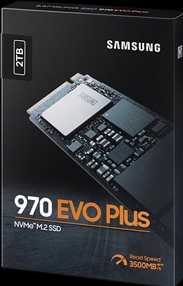 Actual product image Samsung 970 EVO Plus (2000 GB, M.2 2280)