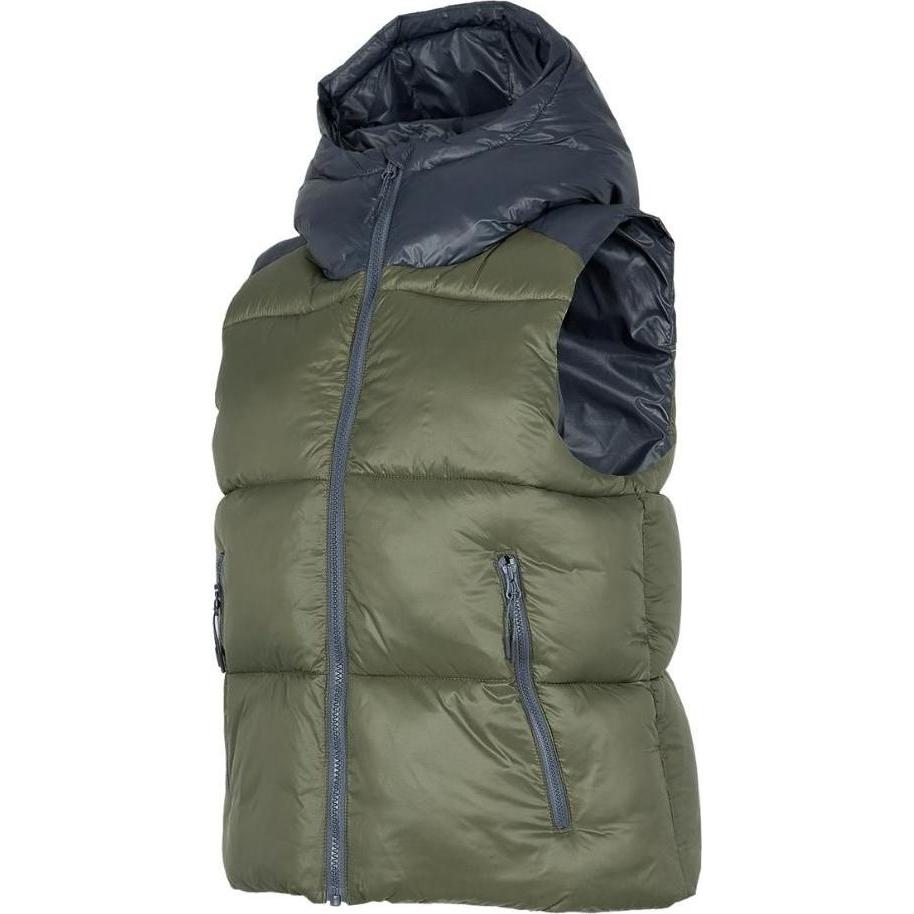 4F, Damen, Weste, Damenweste khaki H4Z22 KUDP004 43S, Grün, (XXL)