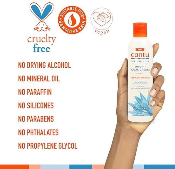 Immagine prodotto Cantu Weightless Smooth Curl Cream 295ml (295 ml)