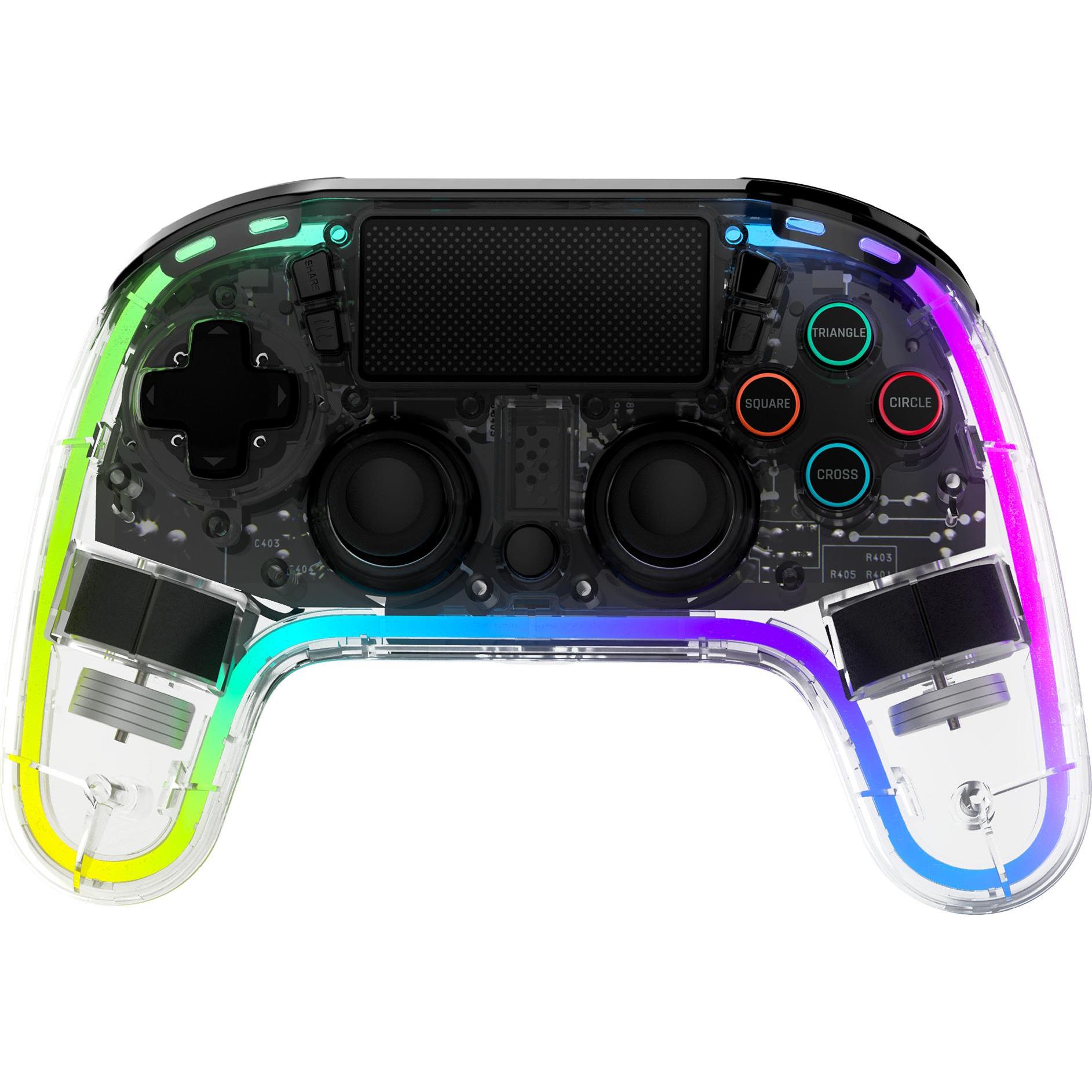 Snakebyte Game Pad Playstation 4 RGB (PS4), Gaming Controller, Transparent