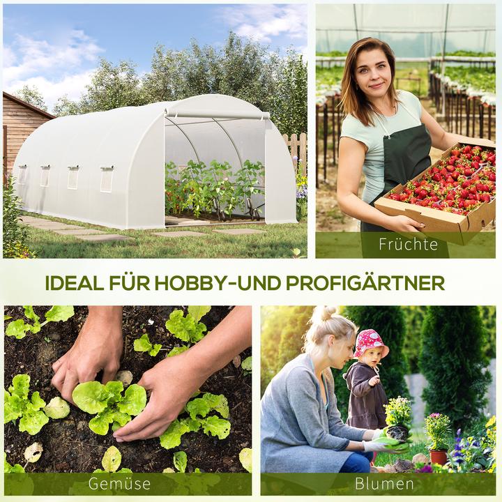 Produktbild Outsunny Foliengewächshaus