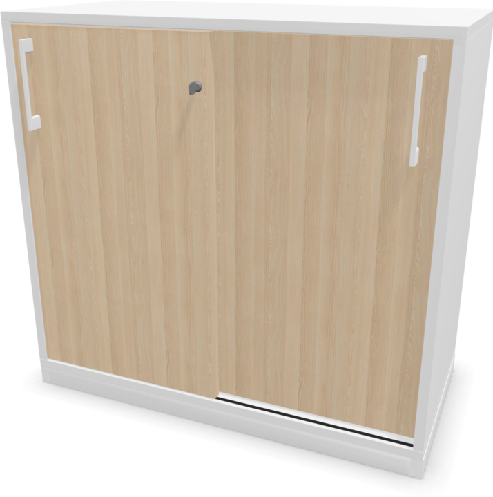 Ash decor sand beige with structure, White
