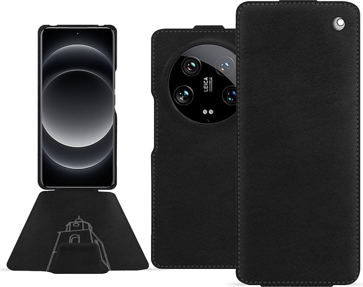 Actual product image Noreve Vertical leather shell (Xiaomi 14 Ultra)