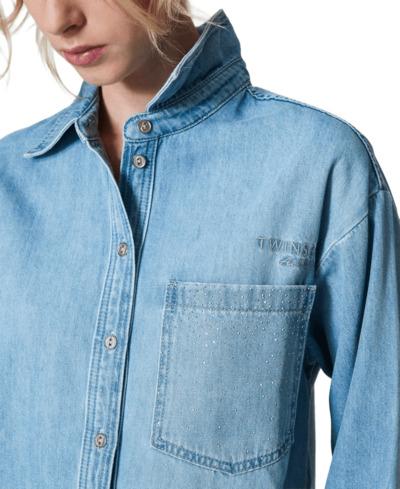 Immagine prodotto Twinset Actitude Camicie Denim Chiaro (M)