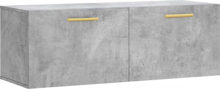 Immagine prodotto vidaXL Armadio a muro grigio cemento 100x36,5x35 cm prodotto in legno derivato, colore (100 x 36,5 x 35 cm)