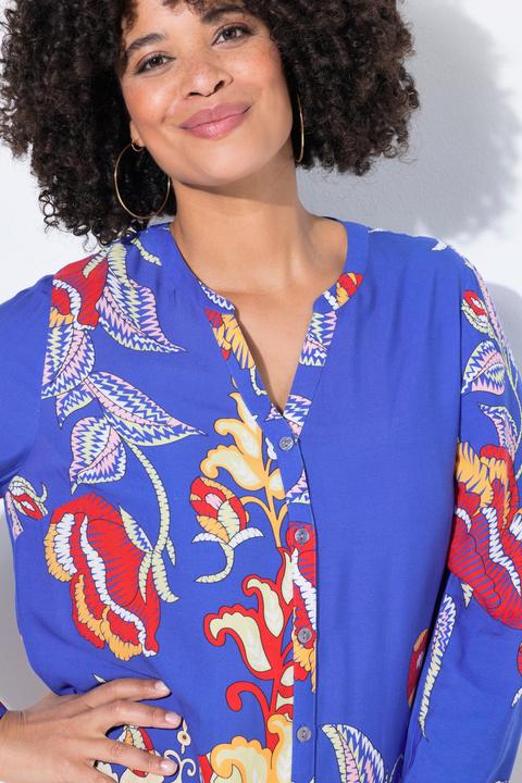 Actual product image Angel of Style Midi dress, allover pattern, long sleeves (54)