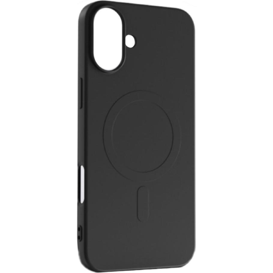 Hurtel Liquid Silicone Case MagSafe for iPhone 16 Plus - black (Apple iPhone 16 Plus), Smartphone Hülle, Schwarz