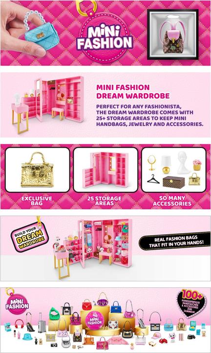 Image du produit Zuru Fashion Mini Marques S1 DREAM WARDROBE