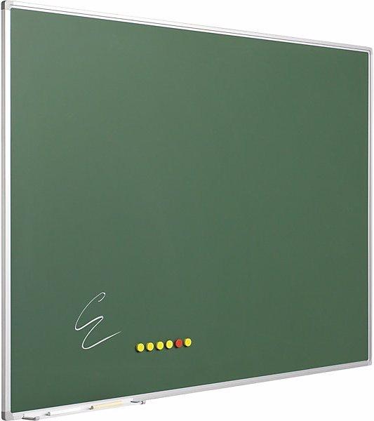 Image du produit eurokraft basic Tableau ardoise, coloris tableau: vert, l x h 1200 x 900 mm. (Tableau noir, 60 x 90 cm)
