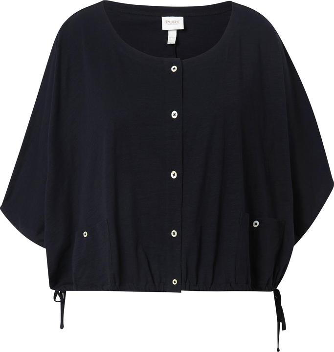 Produktbild Ulla Popken Shirt, Saumband, Rundhals, Halbarm (54)