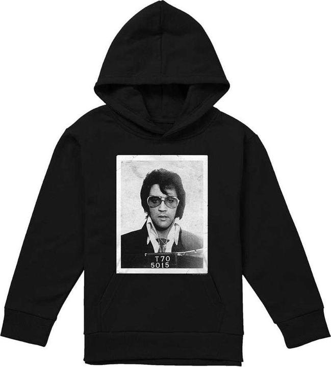 Image du produit Elvis - Sweat à capuche motif/style Encadré - Enfant (128)