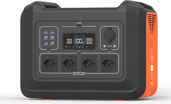 Actual product image Rätikon Batterien Portable Power Station LiFePO4 2400W (2232 Wh)