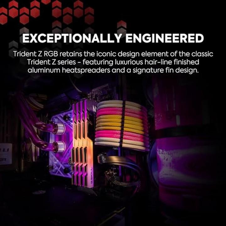 Actual product image G.Skill Trident Z RGB (2 x 16GB, 3600 MHz, DDR4-RAM, DIMM)
