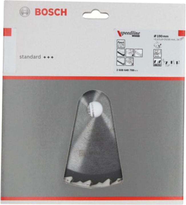 Produktbild Bosch Professional Zubehör PRO Wood Kreissägeblatt, 190 x 2.4 x 20 mm