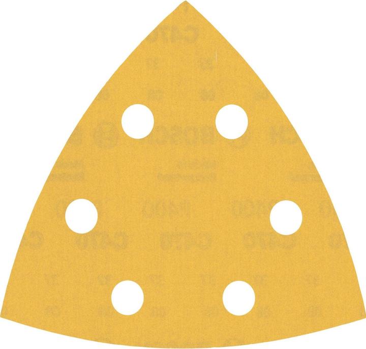 Actual product image Bosch Professional Zubehör EXPERT C470 Abrasive paper for delta sander, 93 mm, G 400, 50 pcs. (400)