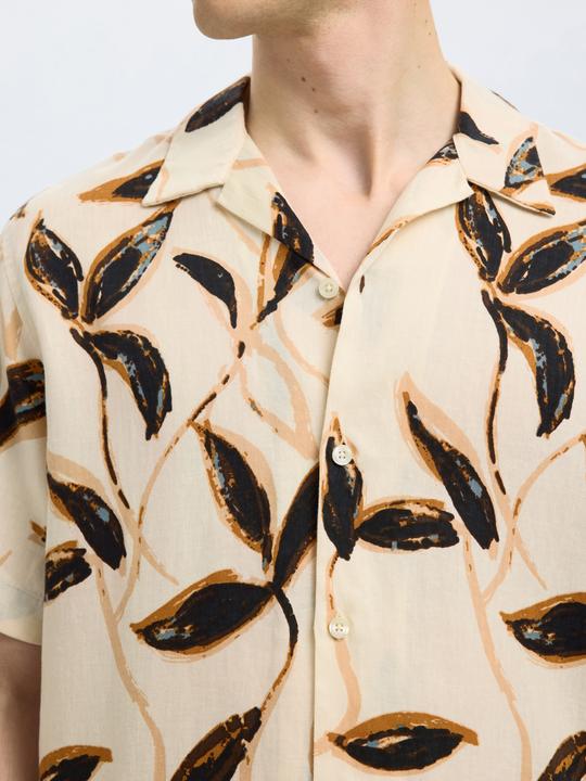 Image du produit Selected Chemise à manches courtes imprimée (S)