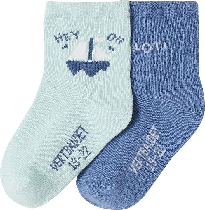 Produktbild Vertbaudet 2er-Pack Jungen Baby Socken (2er Pack, 18)