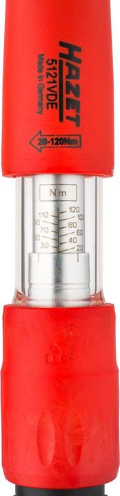 Actual product image HAZET Torque Wrench (1/2", 20 Nm, 120 Nm)