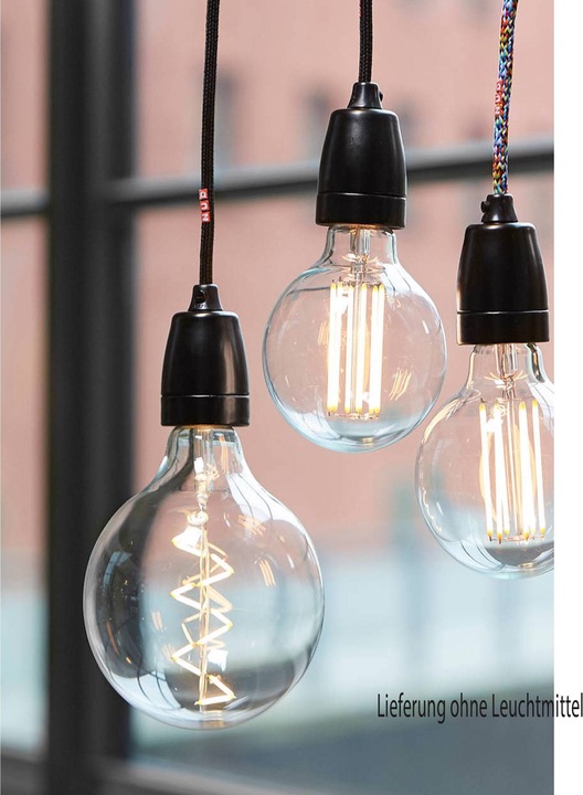 Actual product image NUD Collection Classic Black Pendant Light (E27)