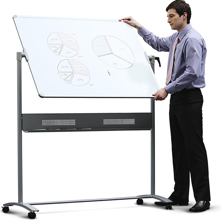 Produktbild Nobo Mobile Drywipe Board 1901031 1200X1500mm (120 x 150 cm)