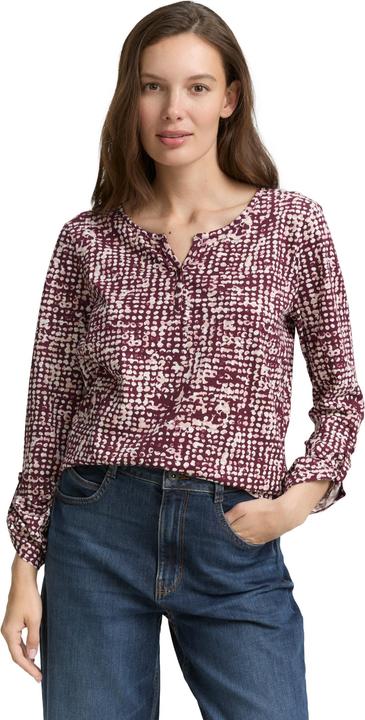 Actual product image Tom Tailor Long Sleeve T-Shirt with Abstract Dot Design (S)