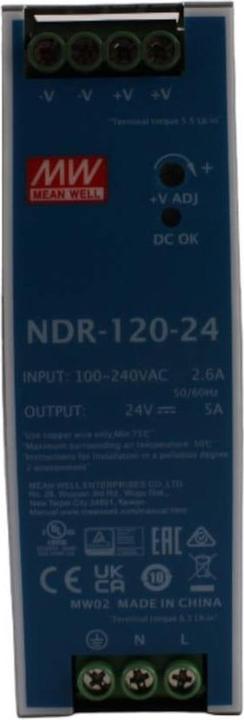 Image du produit MeanWell Alimentation électrique sur rail DIN (rail DIN)