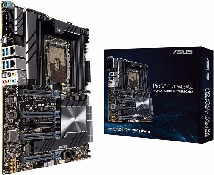 Produktbild ASUS Pro WS C621-64L Sage (LGA 3647, Intel C621, SSI CEB)