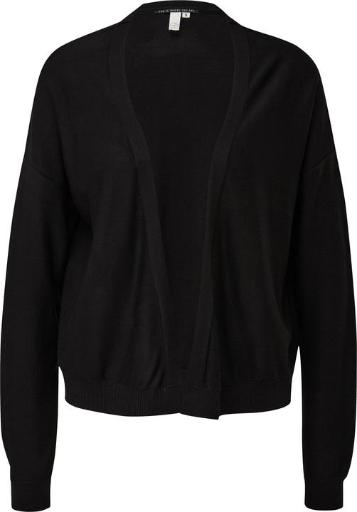 Produktbild s.Oliver Strickjacke Strickjacke mit Rippblende (S)