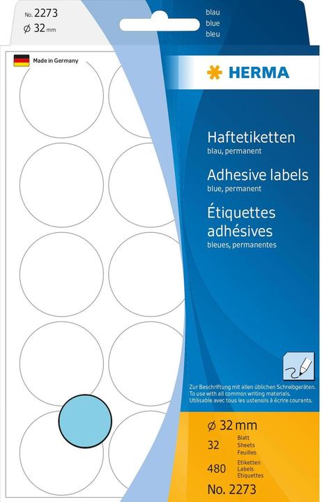 Actual product image HERMA Marking points