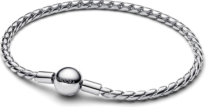 Actual product image Pandora Round Clasp Wing Chain Bracelet (18 cm, Argent925)