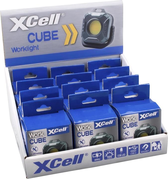 Actual product image XCell LED Arbeitsleuchte Worklight CUBE 150833 (500 lm)