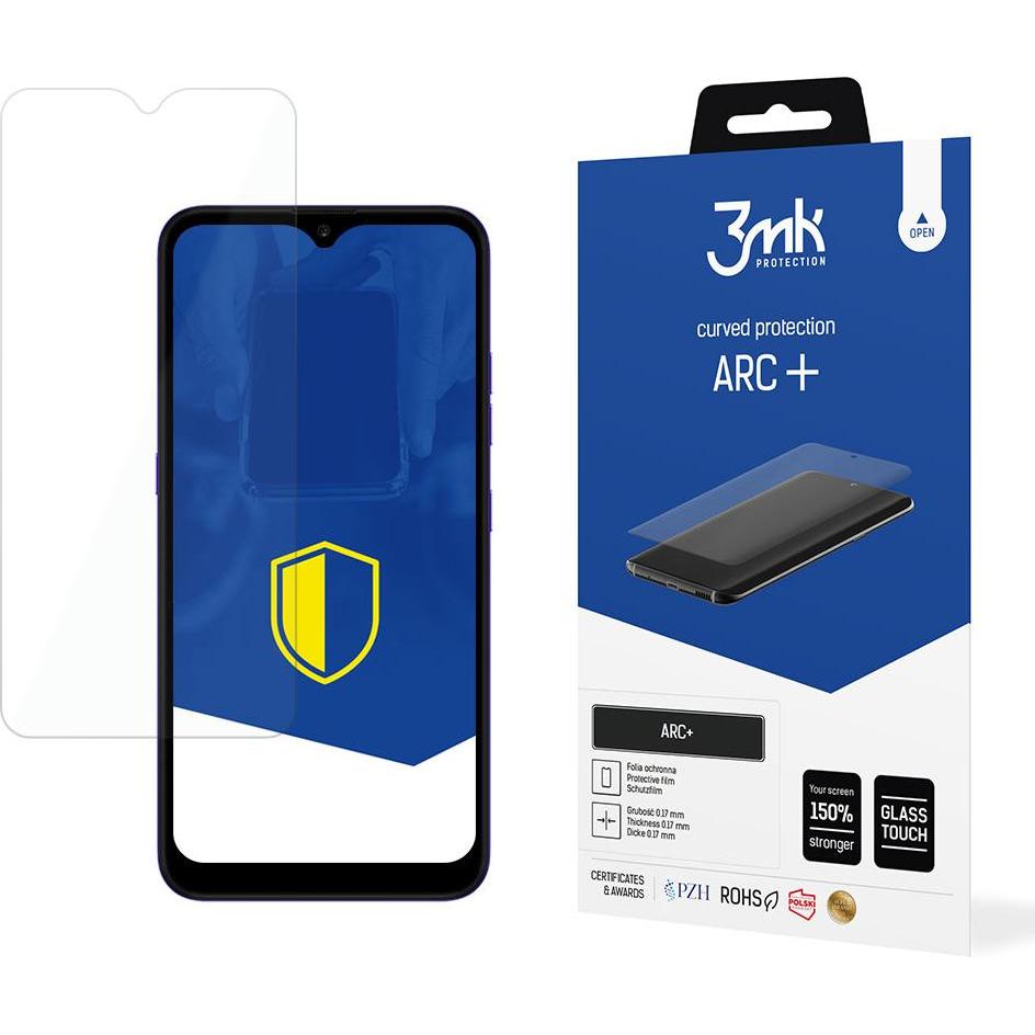 3MK LG K22 - ARC+ (1 Stück, LG K22), Smartphone Schutzfolie