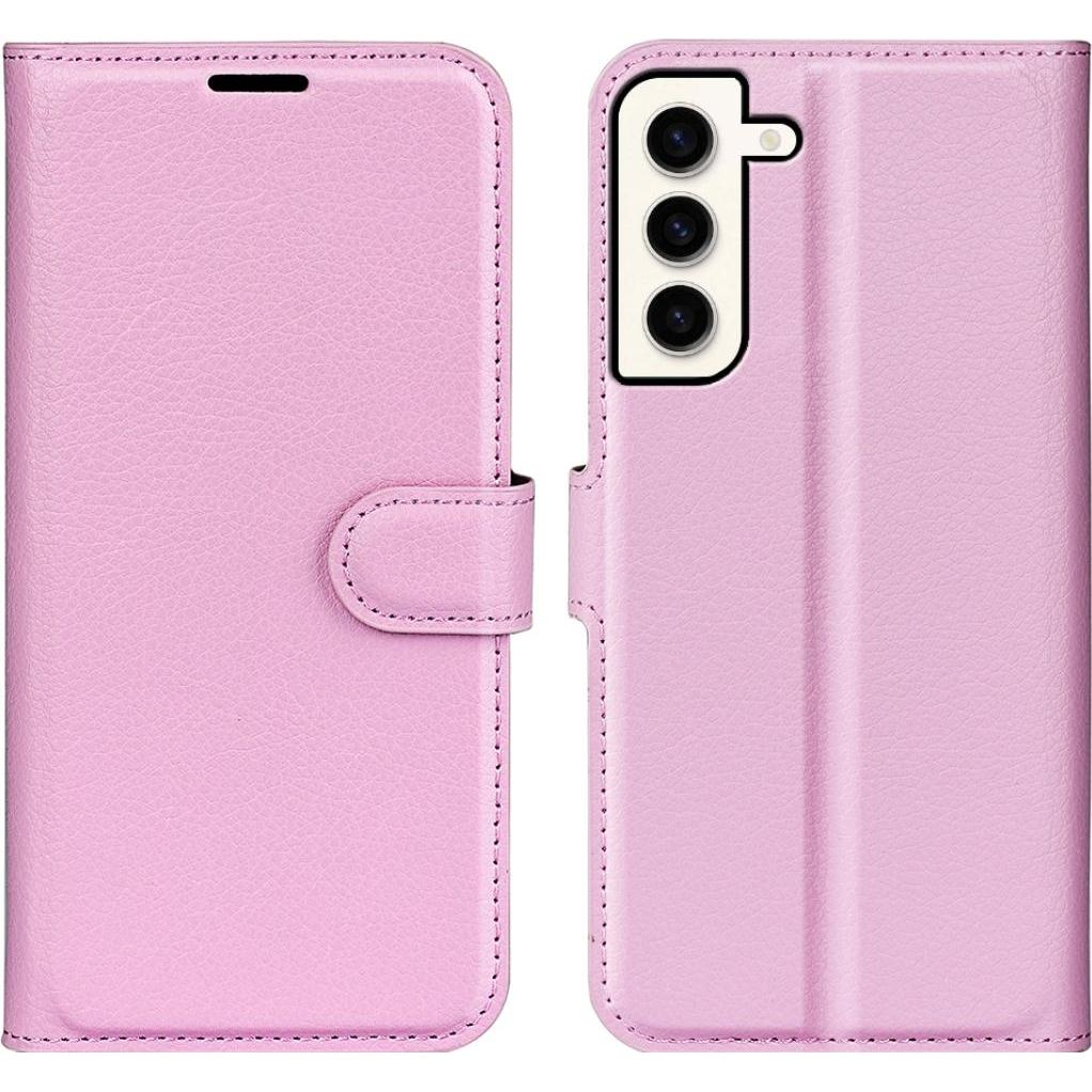 Screenguard Samsung Galaxy S23 Leather Guard Lederhülle (Samsung Galaxy S23+), Smartphone Hülle, Rosa