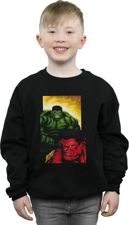 Image du produit - Sweat RED HULK VS GREEN HULK - Garçon (140, 146)
