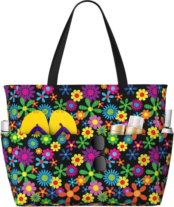 Produktbild Only-Bags.Store Tasche Wasserdicht Sanddicht Zipper Strand Tote Taschen für Pool Gym