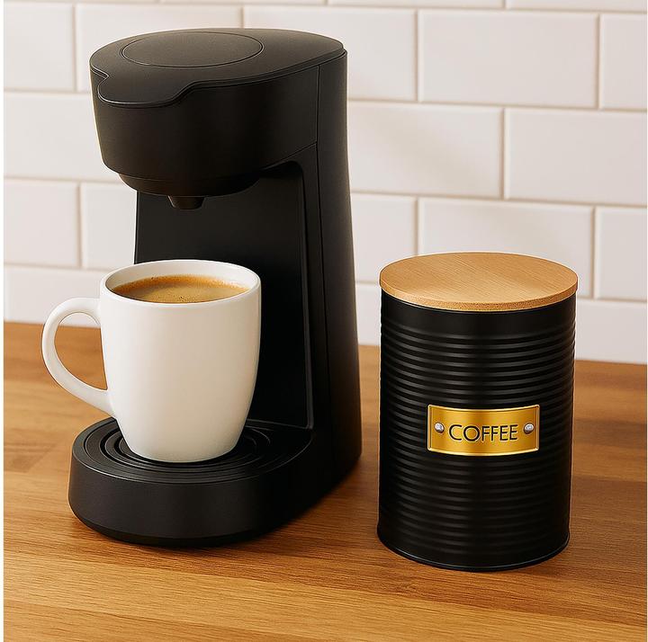 Produktbild Relaxdays Kaffeedose mit Bambusdeckel (1.40 l)