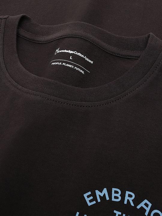 Actual product image Knowledge Cotton Apparel Backprint Camp Life (S)