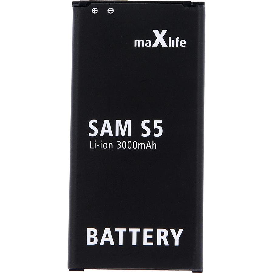 Maxlife Akku für Samsung Galaxy S5 G900 / S5 Neo / EB-BG900BBE 3000mAh, Smartphone Akku