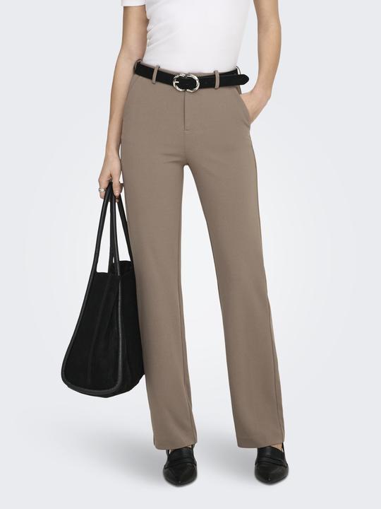 Actual product image Only Straight cut mid waist trousers Trousers (32)