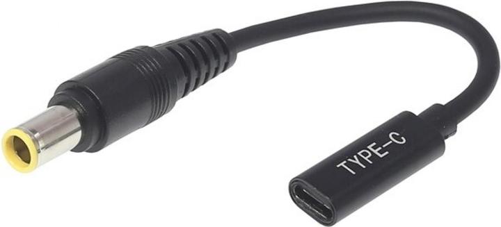 Actual product image PowerGuard USB-C to Lenovo IBM Thinkpad Adapter round plug (7.9 x 5.4mm) (90 W)