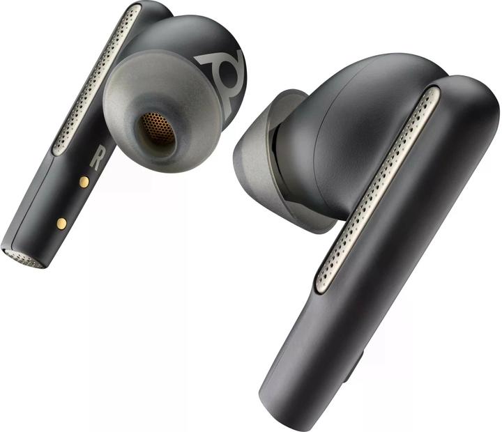 Actual product image Poly Voyager Free 60 UC Carbon Black Earbuds (ANC, DNC, 24 h, Wireless)