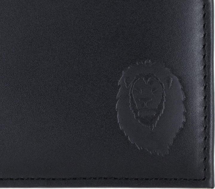 Freedom Lion Embossed Black
