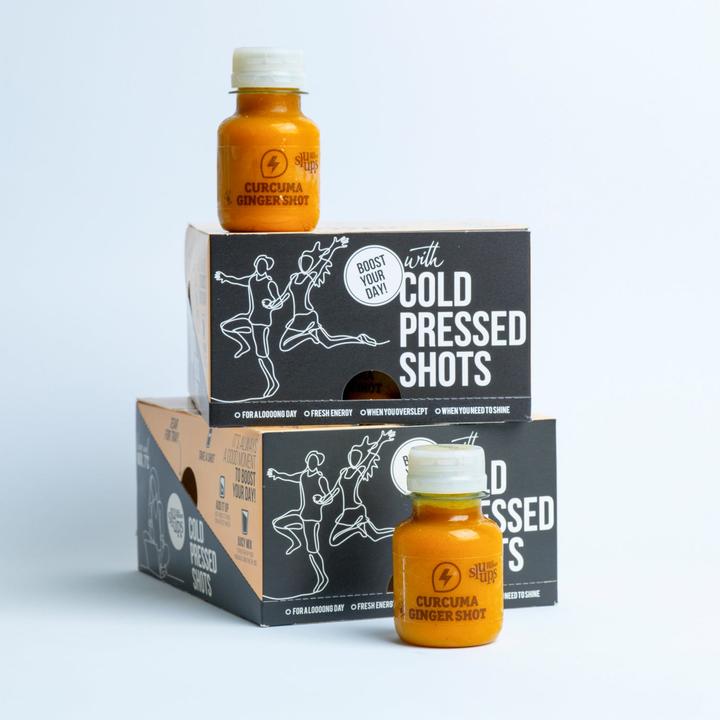 Actual product image Sluups Curcuma Ginger Shot (48 x 6 cl)