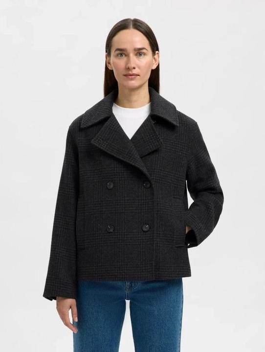Actual product image Selected Slfalma Pattern Lano Jacket Noos (36)