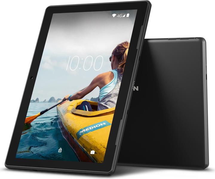 Actual product image Medion Tablet LIFETAB P10710 64 GB Black (4G, 10", 64 GB, Black)