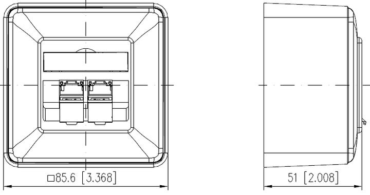 Produktbild Metz Connect C6Amodul 270°