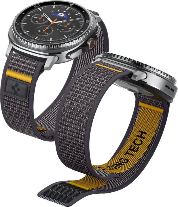 Produktbild Spigen - Athlex Air - Samsung Galaxy Watch8 40mm - Active Gray (20 mm, 22 mm, Fabric)