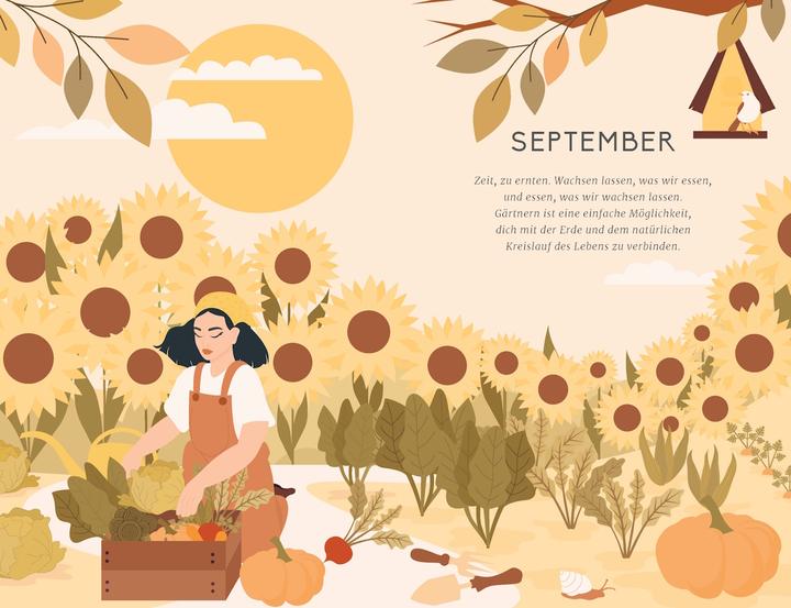 Produktbild Mein Jahr voller Selfcare (Deutsch, Kathrin Köller, Leaping Hare Press, Raluca Maria Spatacean, 2024)