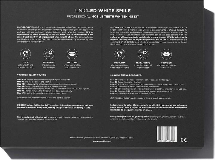 Actual product image Unicskin Unicled White Smile (Bleaching LED light)